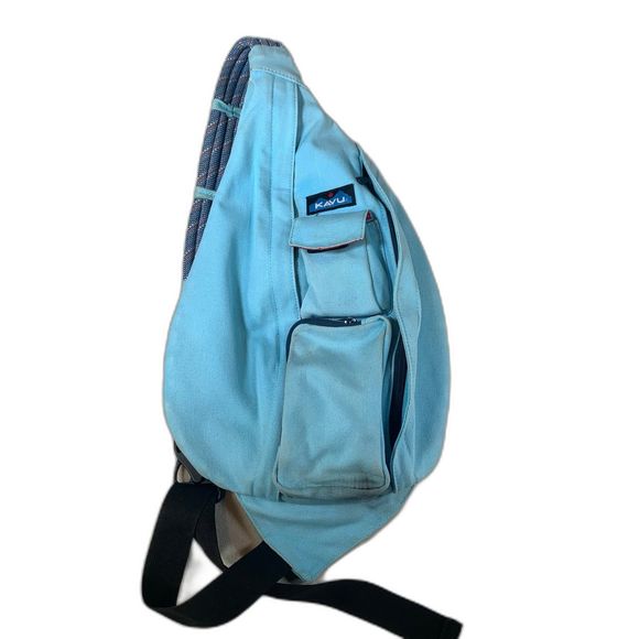 KAVU Original Rope Bag Sling Pack with Adjustable Rope Shoulder Strap - Picture 1 of 7